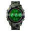 New Arrival Skmei 1624 Wholesale Sport Watch Black Green Camouflage Water Resistant 50 Meters