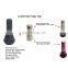Aluminum Alloy or Brass EPDM or Natural Rubber Chrome Sleeve Tire Valve TR413C