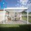 Remote controlled automatic pergola terrace motorised aluminium louver roof