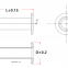 Custom precision electronic corns through hole M0.8-M10 Tubular rivet Stainless steel hollow nail iron hollow rivet