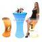 Home Bar Furniture /Waterproof outdoor party/event illuminated holiday lighting chair furniture bar counter chairs