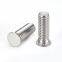 FHS-M4-5/6/8/10/12/14/15/16/18/20/22/25/30 Round Head Studs Self-clinching Blind Rivet Protruding Stud Clinch Pins Screw Platen Screws Sheet Metal PEM Standard