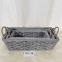 Factory Hot Sale Cheap Square Garden Basket Wicker Storage Baskets