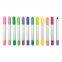 manufacturer oem custom kids stationery fluorescent Jumbo tip pastel gel pen no bleed colorful bible highlighter marker pen set for school