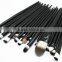 20 Pcs Professional Eyeshadow Makeup Brush Sets Powder Foundation Eyeshadow Eyeliner Lip Full Cosmetic Brushes Set (Black)