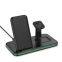 Foldable Super Thin wireless charging 5W-15W 3-in-1 Strong Magnetic charger for phone earphone smart watch