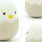 Dropshipping Eggshell chicken emotion Silicone night light LED Charging intelligent induction Children's bedside lamp