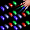 100 Pack LED Finger Lights Bright Novelty Party Favors for Kids and Adults Holiday Toy for Halloween Parties