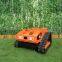 remote control brush mower, China radio controlled mower price, rc lawn mower for sale
