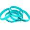 Factory Directly Custom Printed Logo Creative Low Price Sports Silicone Bracelet for Activities