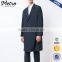 OEM celebrity fashion long black winter trench coats for men