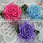 Satin ribbon handmade flowers