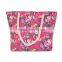 Flowers Printing Handbags Shoulder Bag Canvas Appliques Portable Bags Handbag Brands