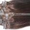 European 100% remy human hair,clip in hair extension