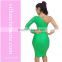 long sleeve bodycon bandage dress