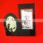 Clear Acrylic Metallic Strut Octangle Shape Table Photo/picture Frame