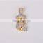 Iced out 925 sterling silver AAA CZ men hip hop jewelry wholesale