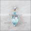 Popular Item 925 Sterling Silver Natural Blue Topaz Jewelry Set