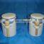 2015 New Products High Quality Ceramic Canister Set for Wholesale