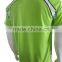 mens green white contrast color soccer striped t-shirts