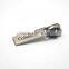 Fashion gold metal zipper puller for handbag /Zipper slider Garment Accessories
