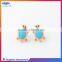 New design colorful cute Tortoise shaped stud earrings for women