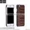 Classic Crocodile Leather Rubber Case for iPhone 6Plus HOCO Real Leather Cover Platinum Series Shell for iPhone 6s Plus MT-5810