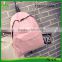 wholesale bulk cheap korean style backpack leisure backpack girl's plain school bag