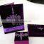 Purple Velvet Wedding Invitation