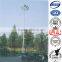 15-35m Galvanized High Mast Poles