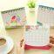 Eiffel Tower Hardcover memo pad desk calendar memo note pad printing for promotion