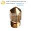 custom High precision brass knurled screw