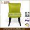 elegant pure color fabric covered chairs high quality cheap price