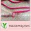 colorful and pure polyester yarn