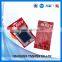 China Supplier Custom self adhesive bag with header
