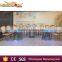 hotel led semi-circle table,white MDF top semi-circle dining led table