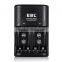 2016 EBL New Design Fast Universal Battery Charger With Rechargeable Battery