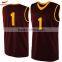 High quality dri fit wholesale blank uniforms basketball shirt