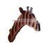 Home and office decoration Wall Hangings Carving Animal Head Wood craft