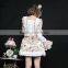 Slim Pink Cotton Floral Lace Sweet Lolita Dress 81068
