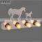 Interior Wall Sconces Horse Black Wall Lighting MD81721-L4