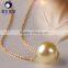 8.5-9mm high luster seawater akoya single pearl pendant with 18k gold chain