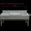 1.8M Square double bowls stainless steel commercial kitchen laundry cabinet for hotel restaurant