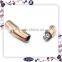 Exquisite cylinder snap clasp stainless steel closure in fashion type
