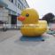 Attractive Cute Gaint Inflatable Yellow Duck Model for Advertising