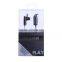 High stereo sports wireless black bluetooth earphone