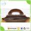 2016 New Arrival Lunch Picnic Bag Thermal Jute Neoprene Cooler Bag