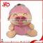 OEM factory plush pig toy, stuffed plush pink pig