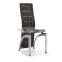 Z608-1 Hot Sale Black Cheap Modern High Back Dining Chairs