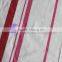 100% cotton plain white red stripe printed kitchen tea towel